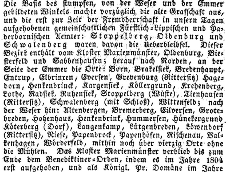Das Umland von Eversen