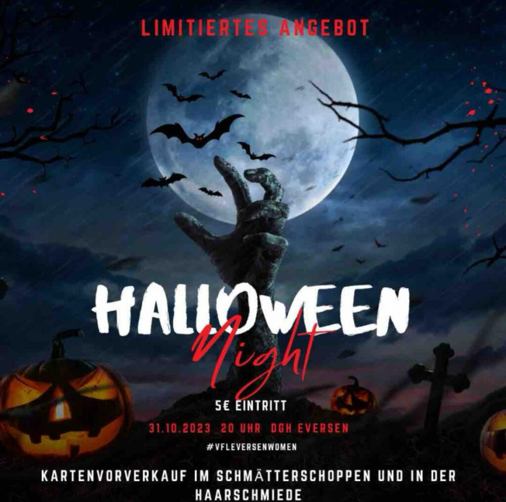 Halloween Party VfL Damen